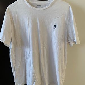 Polo Ralph Lauren, Large, White, Short Sleeve T-Shirt